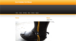 Desktop Screenshot of ironcobblerhotshoes.com